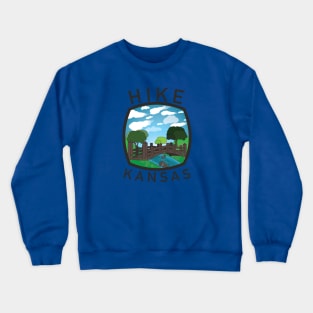 Hike Kansas Crewneck Sweatshirt